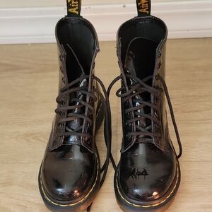 Dr. Martens Black Leather Boots